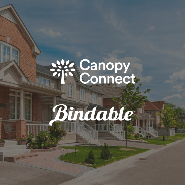 Insurance Comparison Shopping Made More Efficient for Consumers and Agents Through Bindable’s New Integration with Canopy Connect