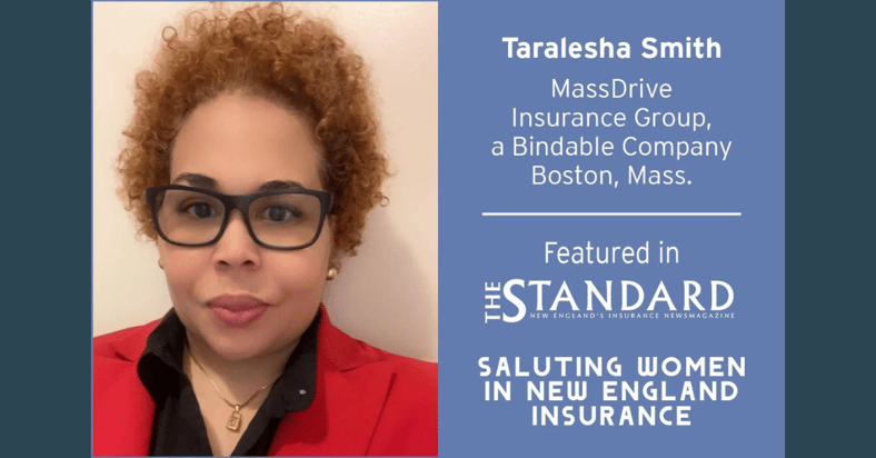 Bindable's Tara Smith recognized in annual Salute to Women in New England Insurance